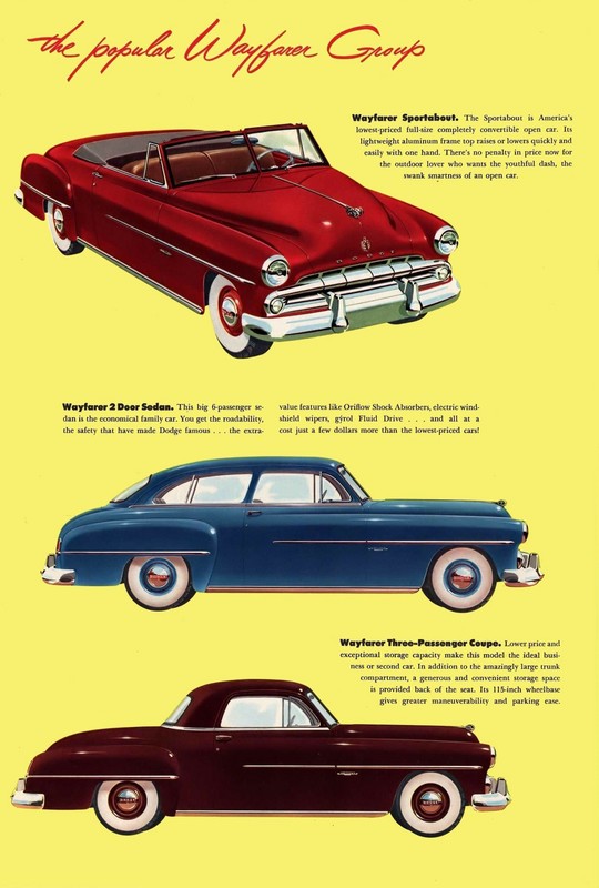 1951 Dodge Car Foldout Page 10